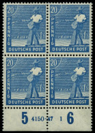 ALLIIERTE BES. 950HAN , 1947, 20 Pf. Blau Mit HAN 4150.47 1, Pracht, Mi. 70.- - Other & Unclassified