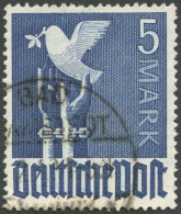 ALLIIERTE BES. 962 O, 1957, 5 M. Violettultramarin, Normale Zähnung, Pracht, Gepr. H.D. Schlegel, Mi. 180.- - Altri & Non Classificati