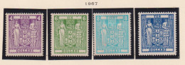 NEW ZEALAND  - 1967 Postal Fiscal Set Hinged Mint - Steuermarken/Dienstmarken