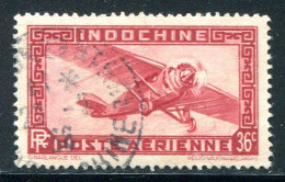 INDOCHINE- P.A Y&T N°8- Oblitéré - Airmail