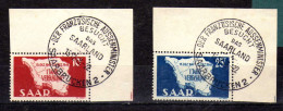 Sarre - 1948 - Anniversaire De La Constitution _ Obliteres - Oblitérés