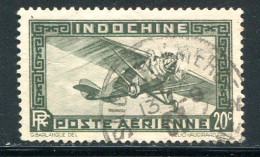 INDOCHINE- P.A Y&T N°6- Oblitéré - Poste Aérienne