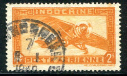 INDOCHINE- P.A Y&T N°12- Oblitéré - Airmail