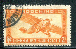 INDOCHINE- P.A Y&T N°12- Oblitéré - Airmail