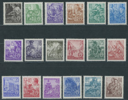 DDR 362-79 , 1953, Fünfjahrplan, Odr., Postfrischer Prachtsatz, Mi. 150.- - Other & Unclassified