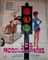 "Les Mordus De Paris" J. Richard, P. Doris, J.Morel..1966 - Affiche 120x160 - TTB - Afiches & Pósters