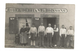 Saint - Pol De Léon ( 29 ) Carte Photo  Rohel Débitant De Boissons (  Voir Texte ) - Saint-Pol-de-Léon