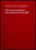 JAHRESZUSAMMENSTELLUNGEN J 1 , 1984, Jahreszusammenstellung, Pracht, Mi. 100.- - Unused Stamps