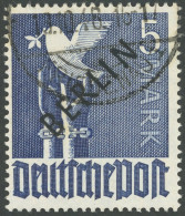 BERLIN 20 O, 1948, 5 M. Schwarzaufdruck, Pracht, Gepr. Schlegel, Mi. 750.- - Autres & Non Classés