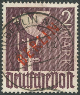 BERLIN 34 O, 1949, 2 M. Rotaufdruck, Pracht, Gepr. D. Schlegel, Mi. 280.- - Altri & Non Classificati