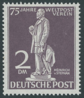 BERLIN 41V , 1949, 2 M. Stephan Mit Abart Weißer Fleck Unter Der Rechten Hand Neben Dem Tuch, Falzreste, Pracht - Other & Unclassified