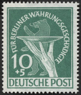 BERLIN 68 , 1949, 10 Pf. Währungsgeschädigte, Pracht, Mi. 100.- - Nuovi