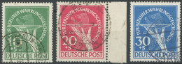 BERLIN 68-70 O, 1949, Währungsgeschädigte, üblich Gezähnter Prachtsatz, Gepr. D. Schlegel, Mi. 600.- - Otros & Sin Clasificación