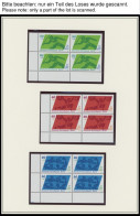 JAHRGÄNGE 591-636 VB , 1979/80, In Den Hauptnummern 2 Komplette Postfrische Jahrgänge, 7-8 X In Viererblocks Bzw. Streif - Sonstige & Ohne Zuordnung