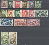 SAARLAND 272-88 , 1949/51, Saar IV, Postfrischer Prachtsatz, Mi. 140.- - Altri & Non Classificati