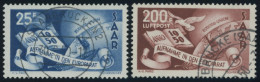 SAARLAND 297/8 O, 1950, Europarat, Pracht, Gepr. Ney, Mi. 320.- - Andere & Zonder Classificatie