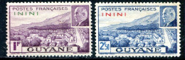 ININI- Y&T N°51 Et 52- Neufs Sans Gomme - Unused Stamps