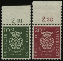 BUNDESREPUBLIK 121/2 , 1950, Bach, Vom Oberrand, Pracht - Nuevos