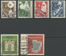 BUNDESREPUBLIK 167-72 O, 1953, Verkehrsausstellung Und IFRABA, 2 Prachtsätze, Mi. 95.- - Other & Unclassified