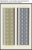BUNDESREPUBLIK 348,50/1,353-62y Paar , 1961, 7, 10, 15 Und 25 Pf. - 2 M. Bedeutende Deutsche, Fluoreszierendes Papier, J - Unused Stamps