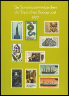 JAHRESZUSAMMENSTELLUNGEN J 5 , 1977, Jahreszusammenstellung, Pracht, Mi. 90.- - Altri & Non Classificati