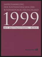 JAHRESSAMMLUNGEN Js 7 BrfStk, 1999, Jahressammlung, Pracht, Mi. 130.- - Otros & Sin Clasificación