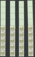 ROLLENMARKEN 1140-43AIR , 1982, Burgen Und Schlösser V, 20 Rollenmarken (RE5+4Lf), Fast Nur Prachterhaltung - Francobolli In Bobina