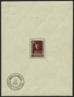 BELGIEN Bl. 2 , 1931, Block Kriegsinvaliden, Falzrest Im Rand, Einzelmarke Postfrisch, Pracht - Nuovi