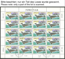 FÄRÖER 227-30,235-38KB O, 1992, 3 Kleinbogensätze, Ersttagsstempel, Pracht, Mi. - Färöer Inseln