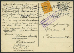 FINNLAND 177 BRIEF, 1940, 1.25 M. Gelb Mit K1 OULU Auf Feldpost-Vordruckkarte Mit Zensurstempel, Feinst - Usados