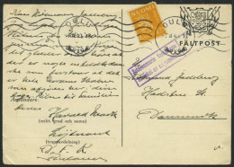 FINNLAND 177 BRIEF, 1940, 1.25 M. Gelb Mit K1 OULU Auf Feldpost-Vordruckkarte Mit Zensurstempel, Feinst - Usati