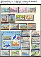 INSEL MAN , 1958-1987, Postfrisch Scheinbar Komplette Sammlung Auf Seiten, Prachterhaltung - Isle Of Man