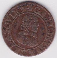 DOMBES, Double Tournois 1636 - Other & Unclassified