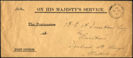 BRITISCHE MILITÄRPOST 1922, K2 FIELD POST OFFICE/D 41 Auf Dienstbrief Aus Dem Hauptquartier Der Englischen Armee In Dubl - Otros & Sin Clasificación