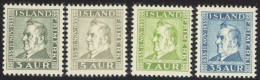 ISLAND 183-86 , 1935, Jochumsson, Postfrischer Prachtsatz, Mi. 90.- - Andere & Zonder Classificatie