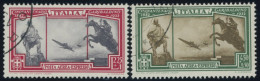 ITALIEN 406/7 O, 1932, 2.25 Und 4.50 L. Flugpost Eilmarken, 2 Prachtwerte, Mi. 70.- - Ohne Zuordnung