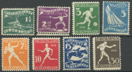 NIEDERLANDE 205-12 , 1928, Olympische Sommerspiele, Postfrisch, Satz Feinst/Pracht, Mi. 220.- - Other & Unclassified