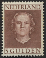 NIEDERLANDE 542 , 1949, 5 G. Rotbraun, Gummi Minimal Fleckig Sonst Pracht, Mi. 450.- - Nuevos