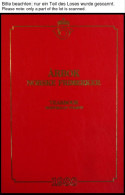 SAMMLUNGEN, LOTS , 1988-94, 7 Verschiedene Rote Jahrbücher, Dazu Das Olympia-Buch Der Post, Postfrisch, Pracht - Sammlungen