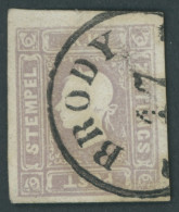 ÖSTERREICH BIS 1867 17 O, 1858, 1.05 Kr. Lila, K1 BRODY, Pracht, Fotobefund Dr. Ferchenbauer, Mi. 400.- - Altri & Non Classificati