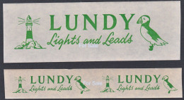 #MB05 Great Britain Lundy Island Puffin Stamp Parcel Tape - 2 Sizes Retirment Sale Price Slashed! - Ortsausgaben