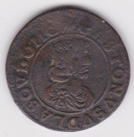DOMBES, Double Tournois 1641 - Other & Unclassified