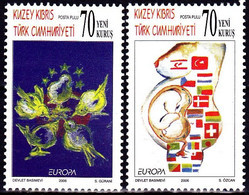 Europa Cept - 2006 - Türkish Cyprus, Zypren ** MNH - 2006