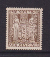 NEW ZEALAND  - 1940-52 Postal Fiscal  Wmk Single Lined NZ And Star Close Together 2s6d Hinged Mint - Steuermarken/Dienstmarken