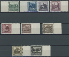 ÖSTERREICH 1918-1938 433-41 , 1923, Landeshauptstädte, Postfrischer Prachtsatz, Mi. 135.- - Otros & Sin Clasificación