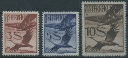 ÖSTERREICH 1918-1938 485-87 , 1926, 5 - 10 S. Flugpost, 3 Postfrische Prachtwerte, Mi. 185.- - Otros & Sin Clasificación