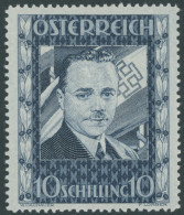 ÖSTERREICH 1918-1938 588 , 1936, 10 S. Dollfuß, Fast Postfrisch, Pracht - Autres & Non Classés