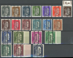 ÖSTERREICH 1945-1949 674-92 , 1945, 1 - 80 Pf. Grazer-Aufdruck, Postfrischer Prachtsatz, Mi. 160.- - Andere & Zonder Classificatie