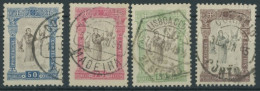 PORTUGAL 115-18 O, 1895, 50 - 100 R. Heiliger Antonius Von Padua, 4 Werte Meist Pracht, Mi. 160.- - Other & Unclassified
