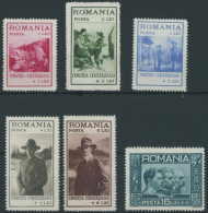 RUMÄNIEN 413-18 , 1931, Pfadfinder-Ausstellung Und Könige, 6 Postfrische Prachtwerte, Mi. 80.- - Otros & Sin Clasificación